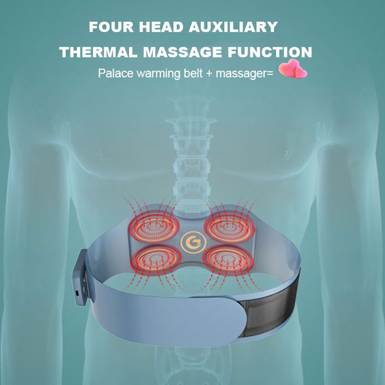 Ceinture de taille de massage de chauffage électrique