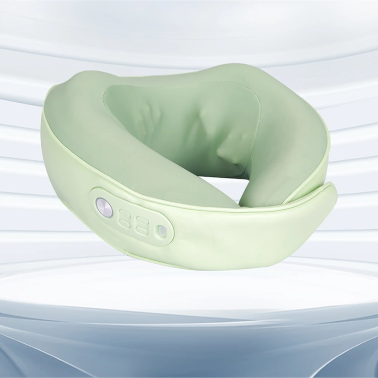 Oreiller de massage de cou en forme de U avec chauffage